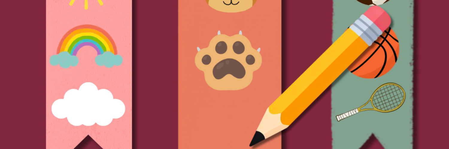 Design and Decorate Your own Bookmark!